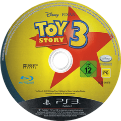 Bles00876 - Toy Story 3 Playstation 3 Disc Png