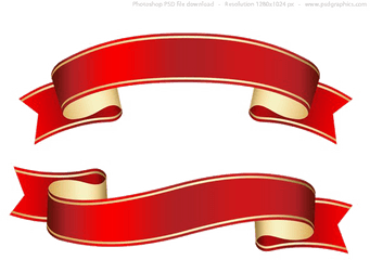 Red Ribbon Png Background Image Arts - Red Ribbon Banner