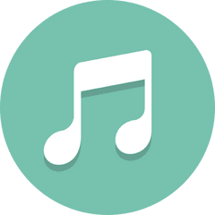 Audio Music Notes Icon - Jio Music Application Png