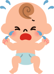 Baby Is Crying Clipart - Baby Crying Clip Art Png