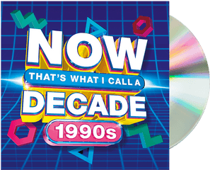 What I Call A 1990s Cd - Now What I Call A Decade 1990s Png