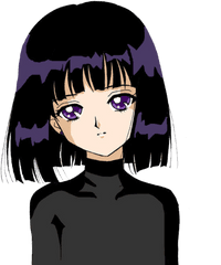 Anime Animegirl Girl Png Tumblr Sticker - Sailor Saturn Drawing