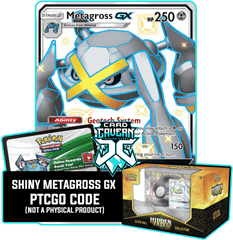 Shiny Metagross Gx Ptcgo Code - Shiny Gx Pokemon Cards Png