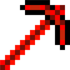 Minecraft Diamond Pickaxe Png Clipart - Minecraft Diamond Pickaxe Png