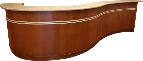 Heirloom Custom Woodworks Reception Desk - Transparent Reception Desk Png