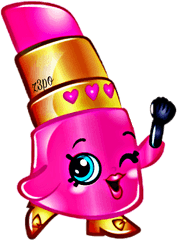 Shopkins Lippy Lips - Shopkins Clip Art Png