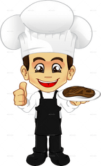 Pancakes Clipart Cook Transparent Free For - Transparent Cartoon Chef Png