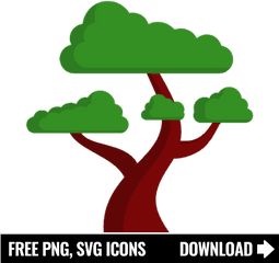 Free Bonsai Tree Icon Symbol Download In Png Svg Format - Language