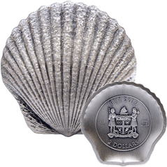 Scallop Coin - Shell Scallop Png