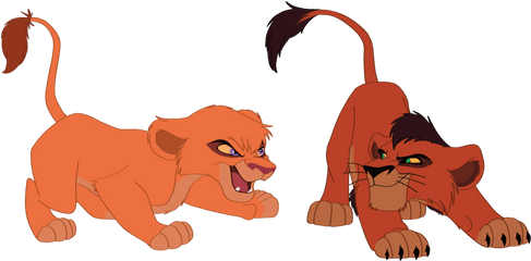 Download Two Lion Kings Png Image For Free - Vitani From The Lion King