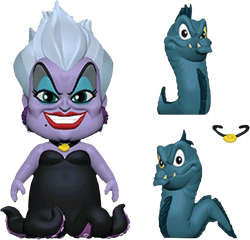 The Little Mermaid - Ursula 5 Star 4 Inch Vinyl Figure Ursula Funko Png