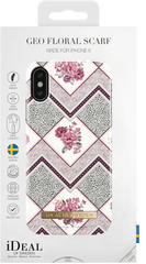 Brightstar Iphone X Case Geo Floral Scarf - Iphone Xs Skal Ideal Of Sweden Png