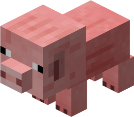 Piglet - Pig Minecraft Png