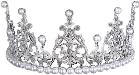 Crown Silvercrown Princess Prince King Crystal Crystalc - King Crown Png Silver