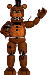 Draw Withered Freddy - Withered Freddy Fnaf Vr Png