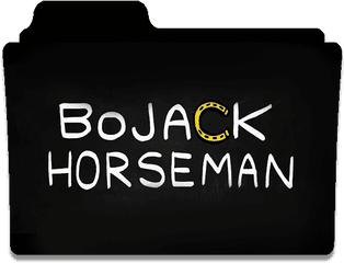 Bojack Horseman Text Download Hd Png - Fantastic Beasts Main Folder Icon