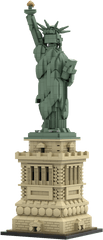 Face - Statue Of Liberty Copper Colour Png