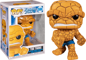 Fantastic Four Funko Pop The Thing 560 - Funko Pop Fantastic Four The Thing Png