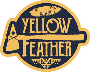 Yellow Feather Logo And Album Design - Temple Of Poseidon Png