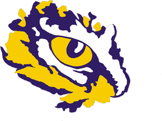 Lsu Tiger Eye Clipart - Lsu Tiger Png