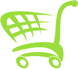 Green Check Out Icon Clip Art - Vector Clip Art Carrito De Supermercado Png