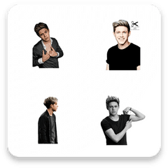 Niall Horan Stickers For Whatsapp - Stiker Whatsapp One Direction Png