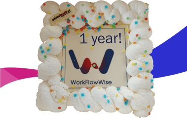 Workflowwise Celebrates First Birthday - Birthday Cake Png