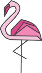 Icon Flamingo Clipart Transparent - Girly Png