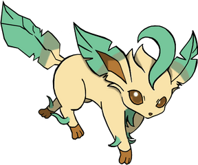 Free Download Of Leafeon Icon Clipart - Portable Network Graphics Png