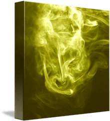 Yellow Smoke By - Graphic Design Png