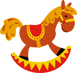 Toys Clipart Transparent - Toy Rocking Horse Clipart Png