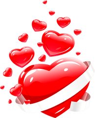 Download Heart Going Up Background - Heart Vector Hd Png High Resolution Heart Png