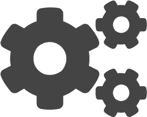 Cogs - Icongrey Pacific Fire And Security Systems Blue Transparent Cog Icon Png