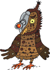 Owl Terminator Bird - Free Vector Graphic On Pixabay Owl Terminator Png
