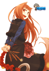 Spice And Wolf Light Novel Holo - Spice And Wolf Holo Render Png