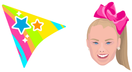 Jojo Siwa Cursor U2013 Custom Browser Extension - Girly Png