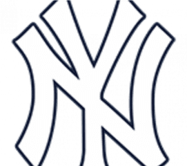 Symbol Coloring Pages 28 Collection - New York Yankees Logo Png