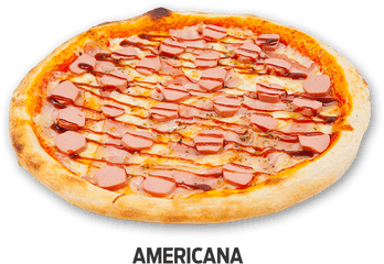 Download 23 Pizza Americana Png Image - Doughnut