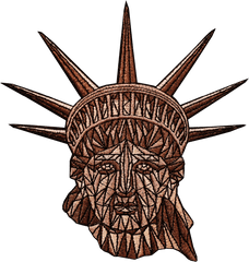 Statue Of Liberty Copper Patch - Statue Of Liberty National Monument Png