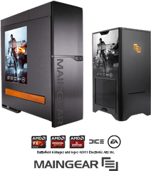 Maingear Prepares For Battlefield 4 With Exclusive Pcs - Horizontal Png