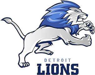 Detroit Lions Funny Fantasy Football - Detroit Lions Logo Concept Png