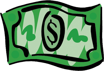 Transparent 100 Dollar Bill Clipart - Dollar Bill Clipart Transparent Png