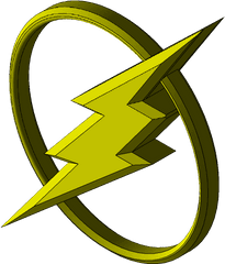 The Flash Logo - Vertical Png