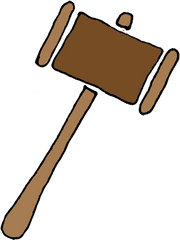 Download Gavel Court Mallet Kid Hd Image Clipart Png Free - Mallet Clipart