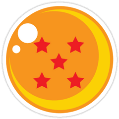 Dragon Ball Z Clipart 5 Star - Six Star Dragon Ball 5 Star Dragon Ball Png