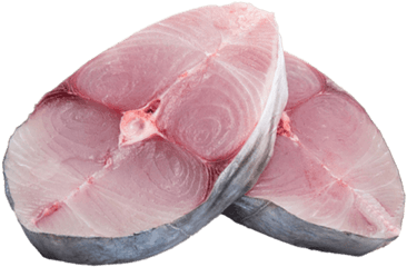 King Fish Steak 8lb - King Fish Steak Png