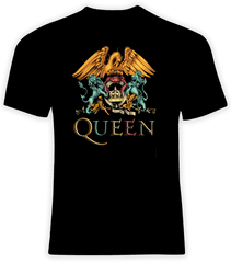 Queen Metallic Colored Logo T Shirt Shirtphoenix Teez - Metal Tour Of The Year Shirt Png