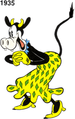 Clarabelle Cow Png Image Mart - Clarabelle Cow Evolution