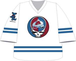 Host Special Grateful Dead Night - Colorado Avalanche Grateful Dead Jersey Png