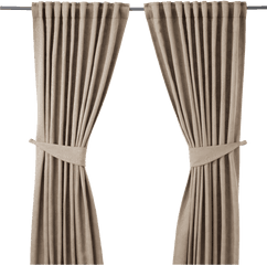 Blekviva Curtains With Tie - Backs 1 Pair Blinds Curtains Ikea Blekviva Curtains Png